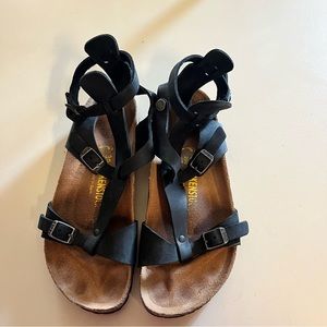 Womems Birkenstock Gladiator Style Sandal size 39